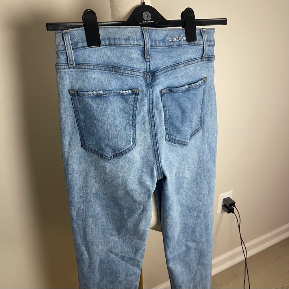Favorite Daughter High Rise Blue Jeans - Picture 9 of 13